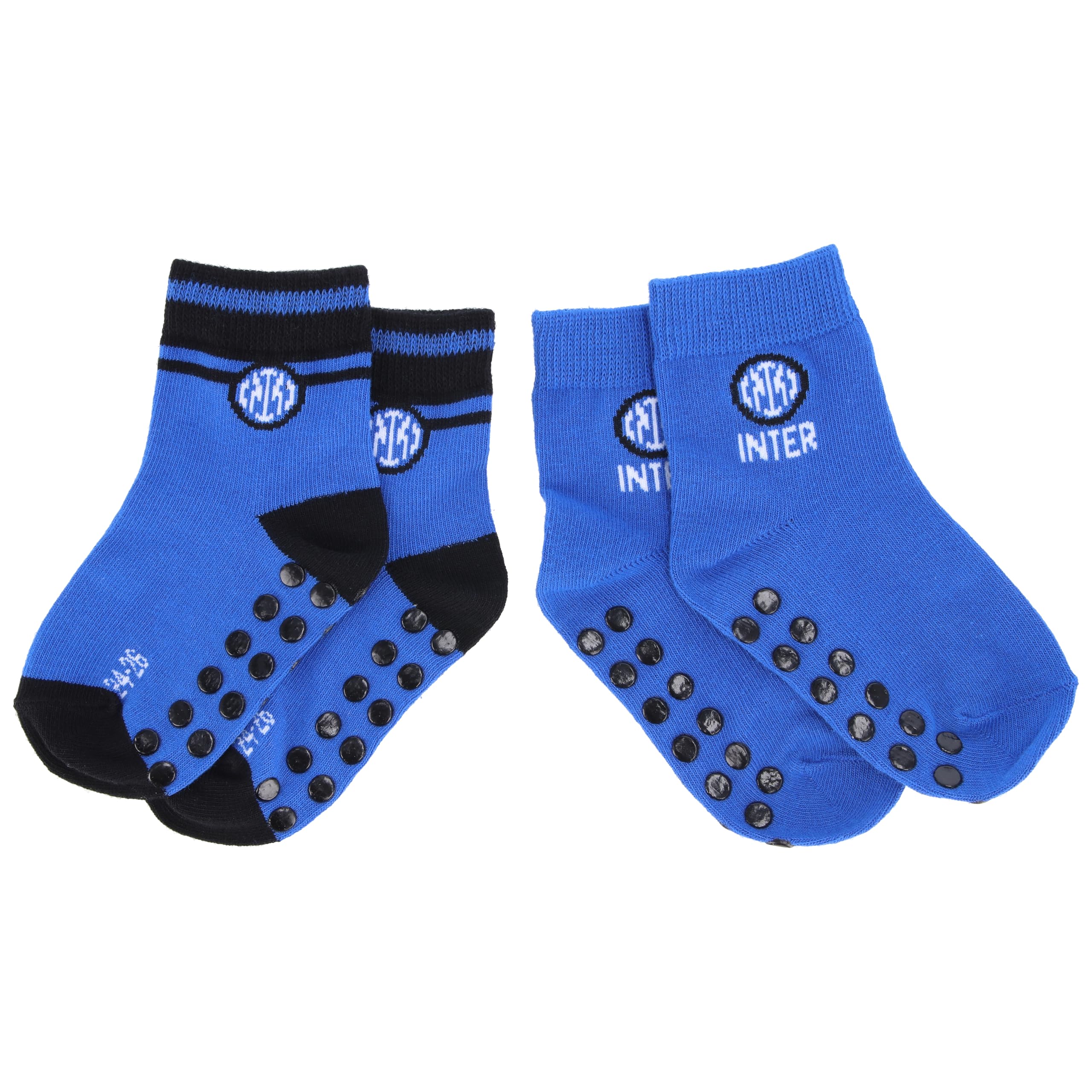 Inter Inter Home Socks Calze antiscivolo Unisex - Bambini e ragazzi