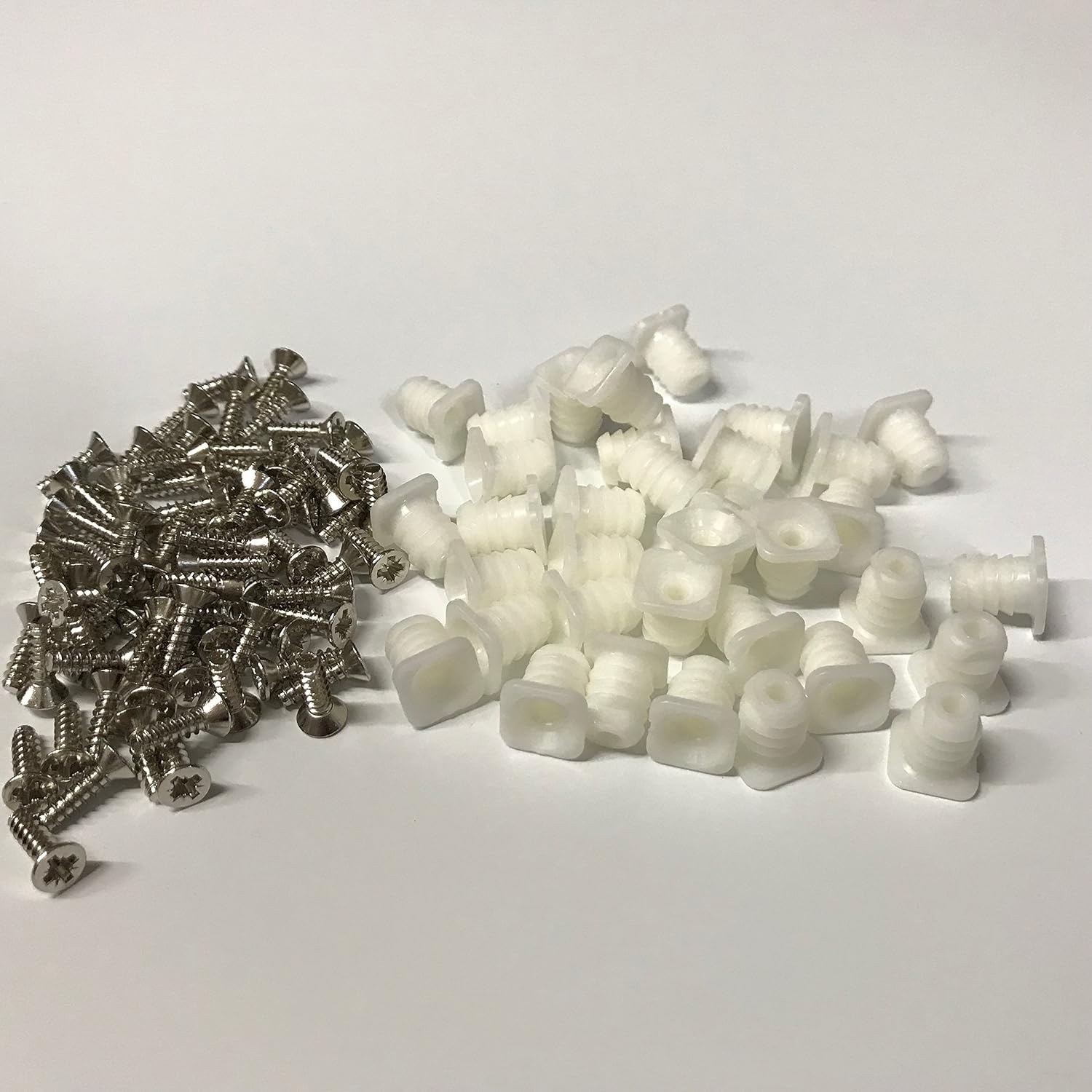 100 Dowels and Screws ProPack of 100pcs, for Salice Hinges 8mm Salice