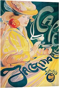 Posterlounge Cafe Jacamo Acrylic print | 30 x 40 cm by Fernand Toussaint Wall art Wall decor