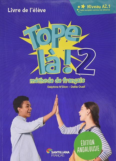 Portada de Tope la! 2º ESO Pack Eleve + Livret Andalucia