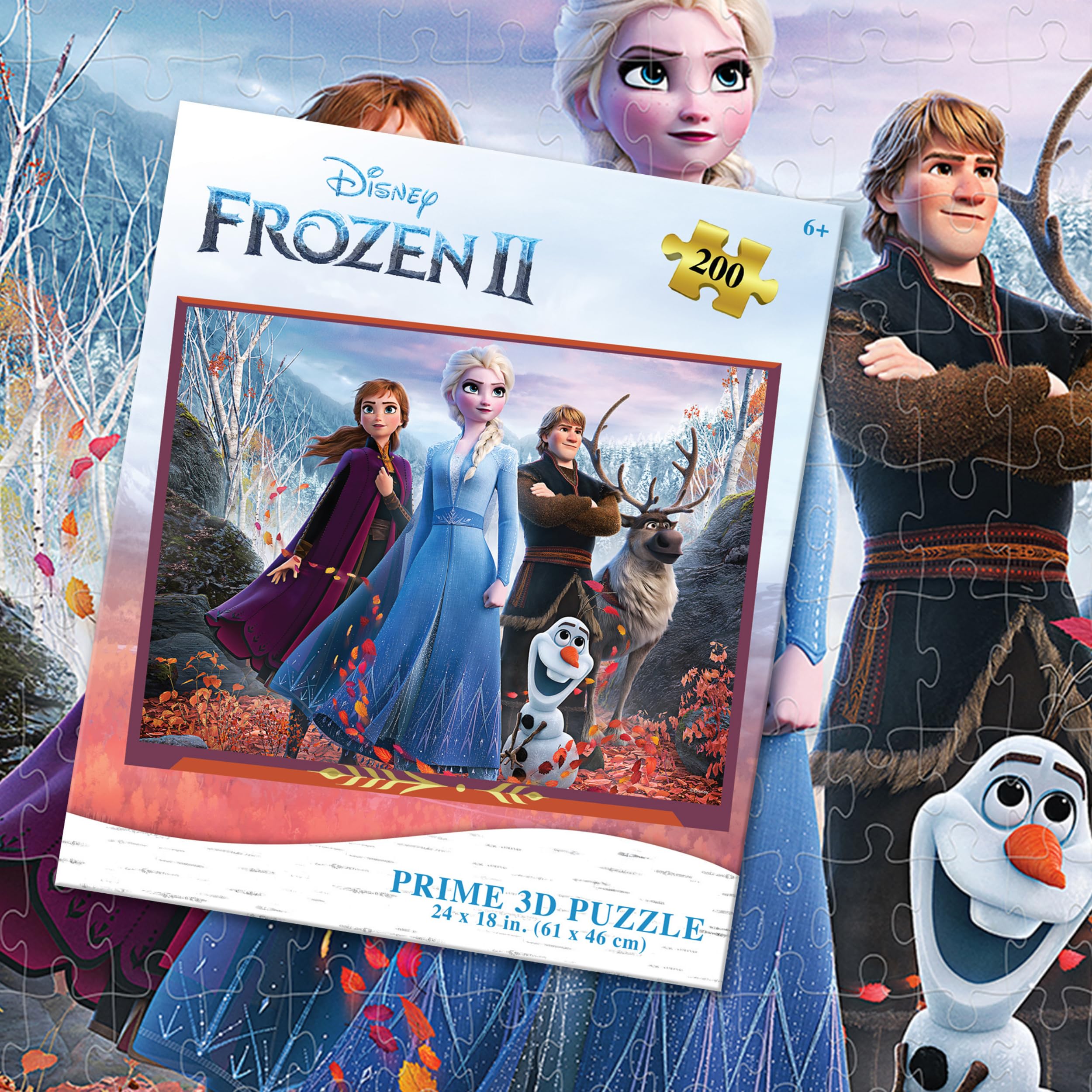 Prime 3D 32648 Disney Pixar Frozen Lenticular Puzzle Characters