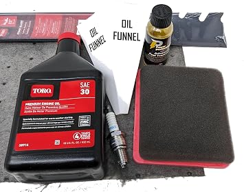 Toro Tune-up Kit with Fuel Treatment Recycler, Toro Serial Range #312000001-312999999