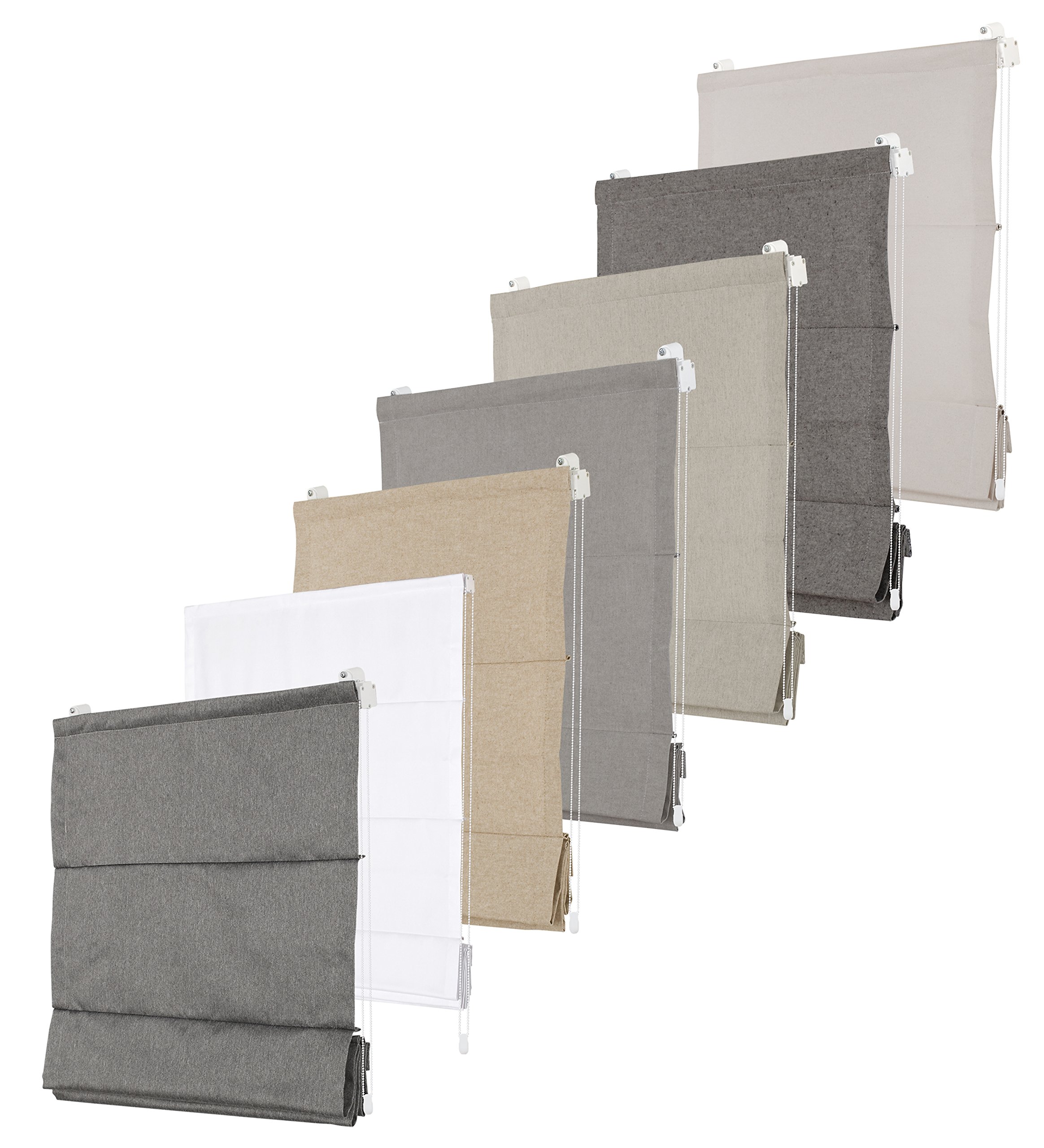 Premium Store plissé Sable 120 x 240 cm – Mega Choix – Dimensions 11 et 7 couleurs dans notre boutique – Rideau store pliant