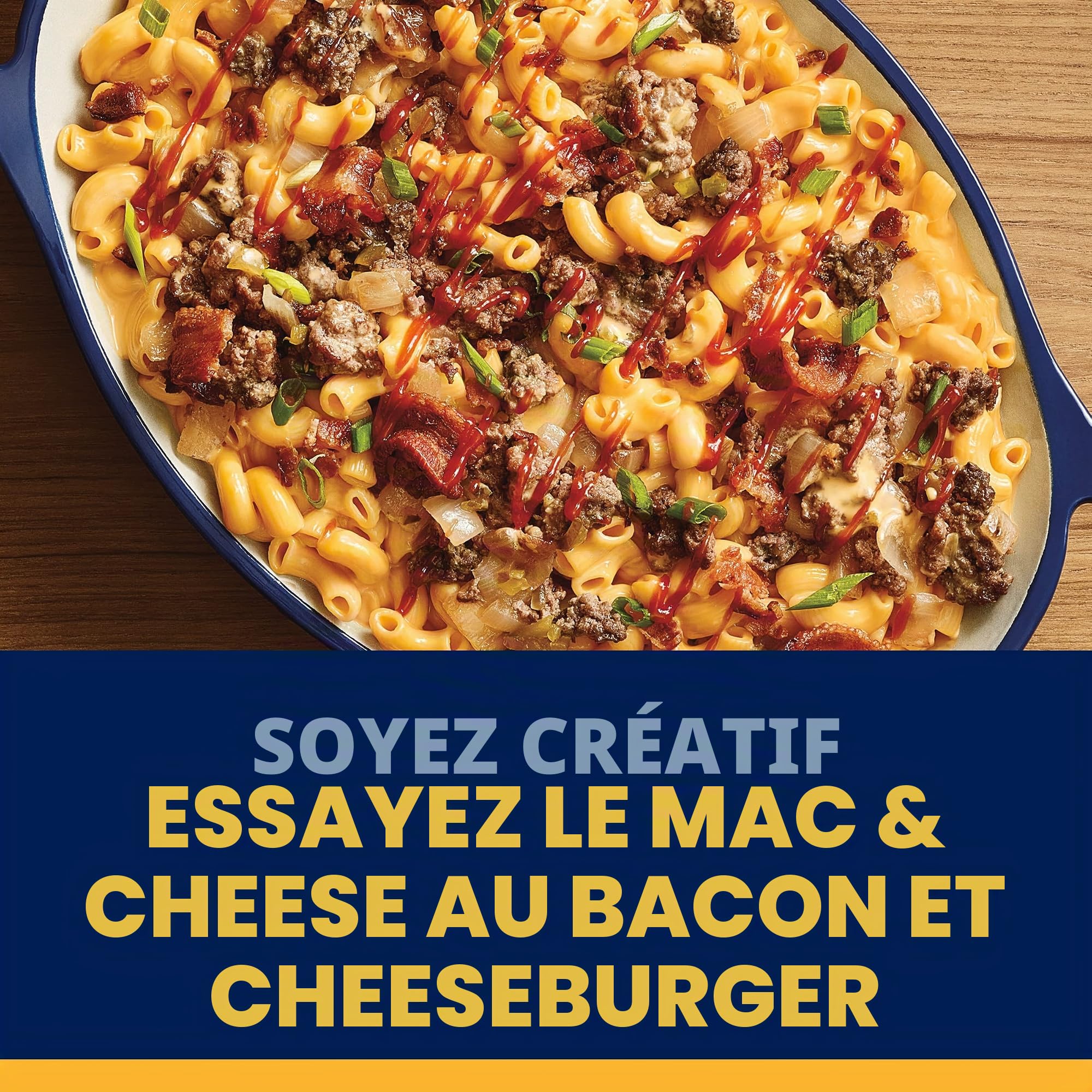 Kraft Deluxe Macaroni & Cheese Original Cheddar Lot de 3 paquets (397 g par boîte)