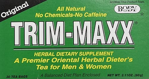 Trim Maxx Tea, original, 30 unidades