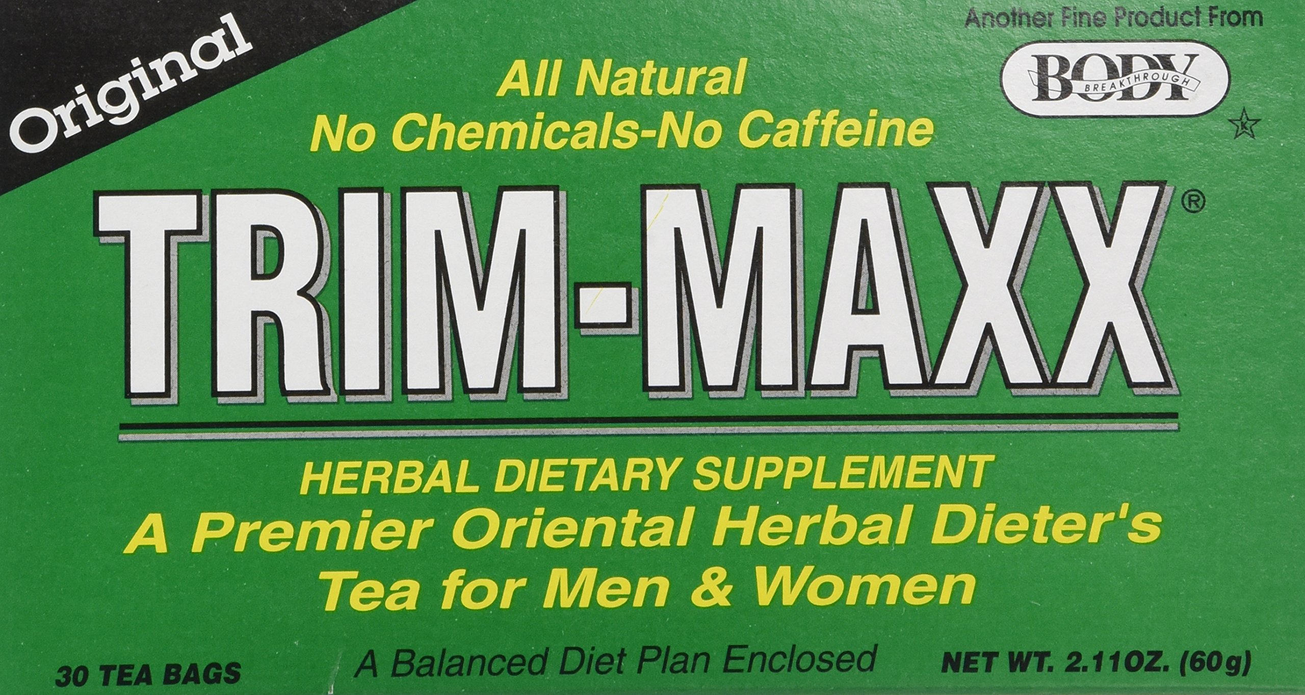 Trim Maxx Tea, Original, 30 Count