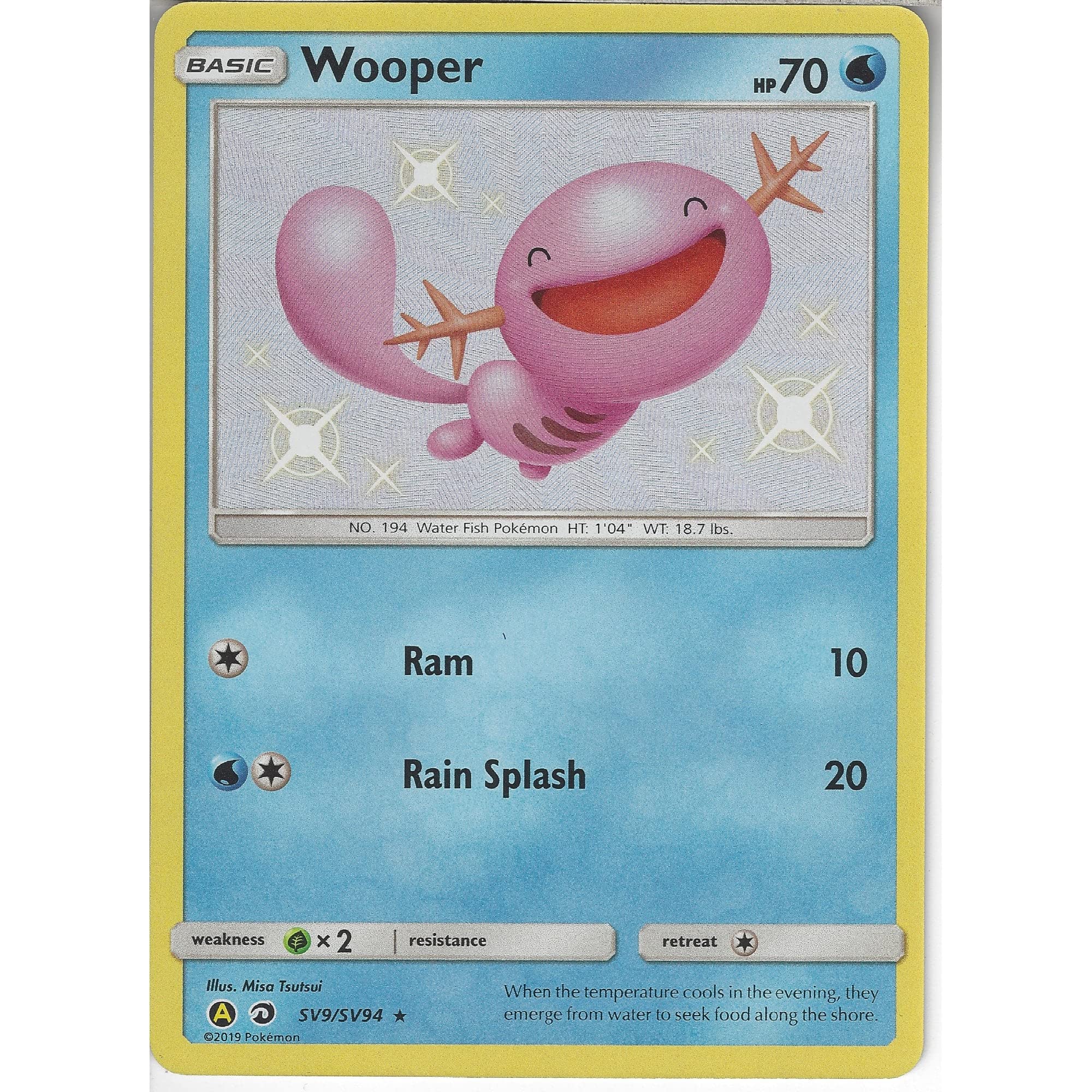 shiny wooper pokemon card Slightly misaligned baby : r/PokemonTCG [Colorless][Colorless][Colorless] Hydro Pump 60+ This attack does 20 more damage times the amount of [Water] Energy attached to this Pokemon Shiny Paldean Wooper S 287/190