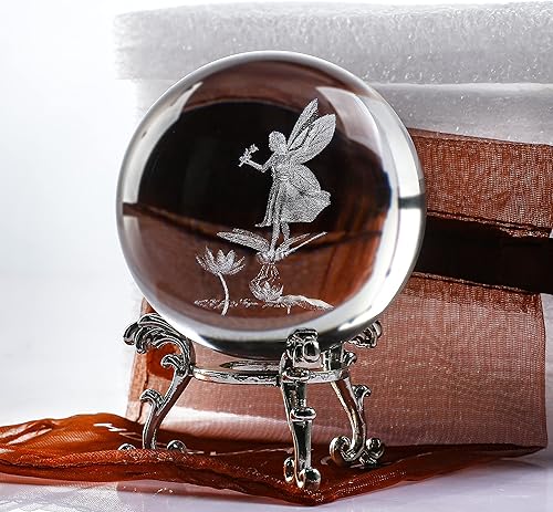 ZEERSHEE Figura de cristal 3D para amantes de los cisnes bola de cisne de cristal con soporte bolas decorativas para el hogar boda decoración de