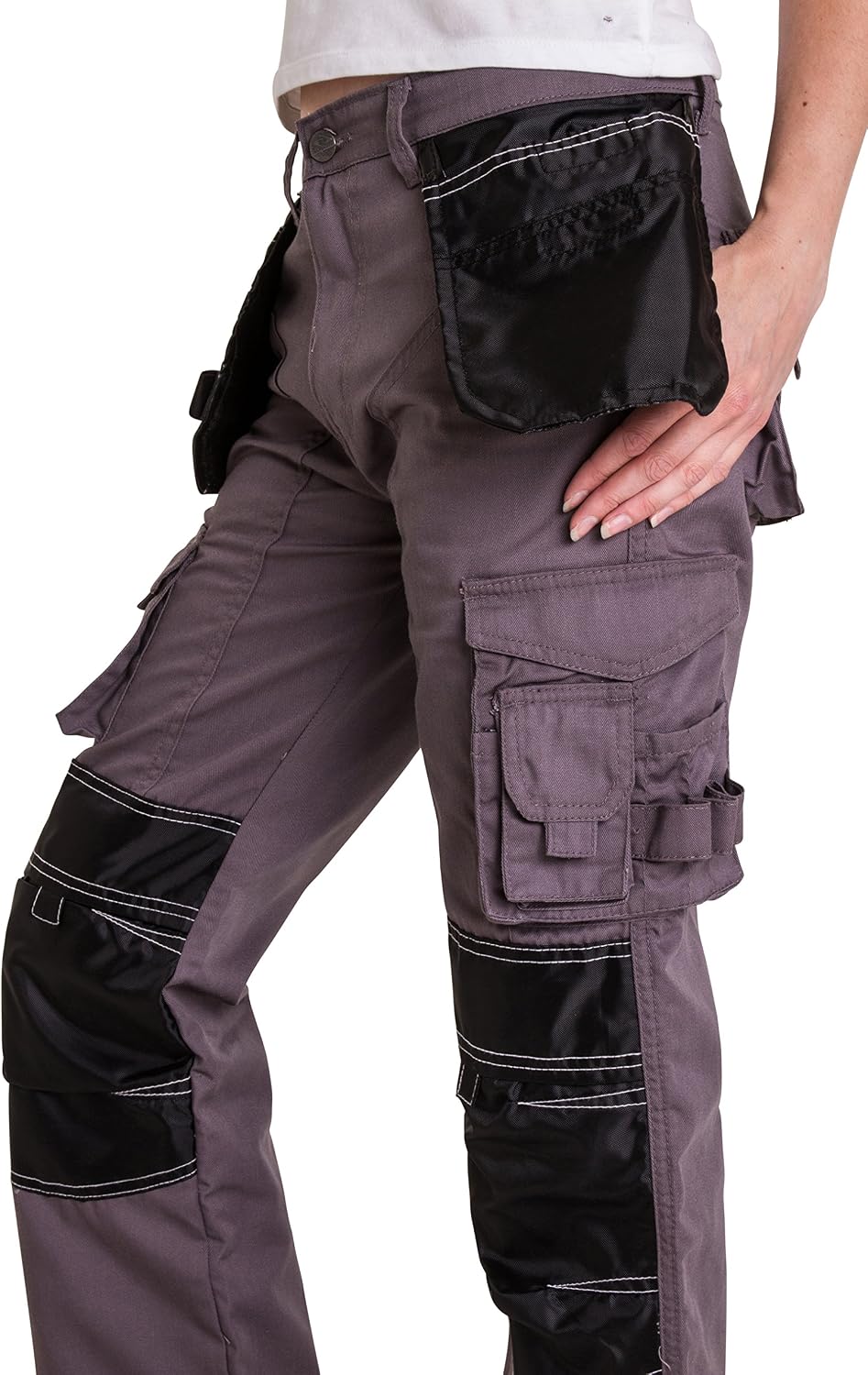 Baratos de Pantalones chinos para Mujer de poliéster | FASHIOLA.es