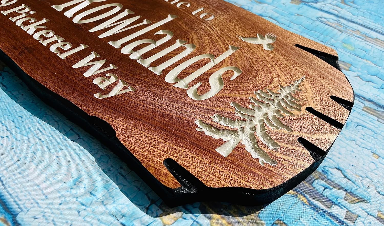 Custom Cabin Sign, Personalized Wooden Sign, Rustic Wood Sign, Cottage Sign