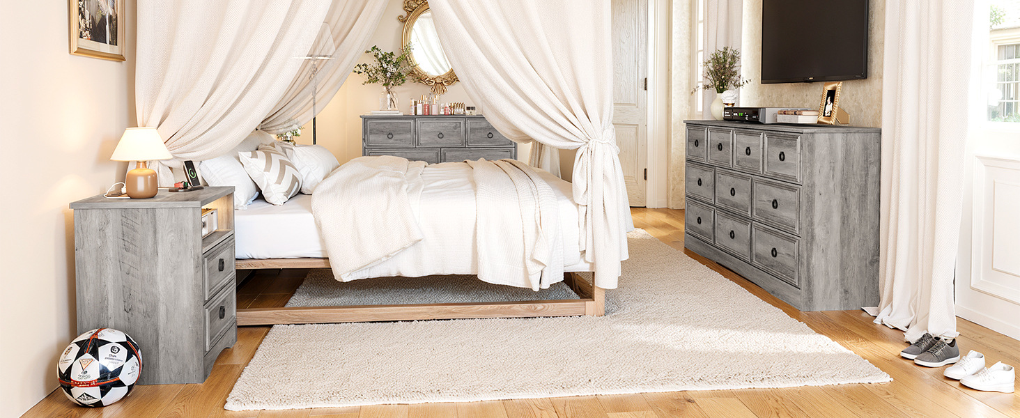 Huuger 63 Inch Dresser for Bedroom, Long Dresser with 10 Fabric Drawers, TV Stand for 55, 65, 70 Inch TV, Toy Storage Organizer for Closet, Rustic Brown Huuger 63 Inch Dresser for Bedroom, Long Dresser with 10 Fabric Drawers, TV Stand for 55, 65, 70 Inch TV, Toy Storage Organizer for Closet, Rustic Brown
