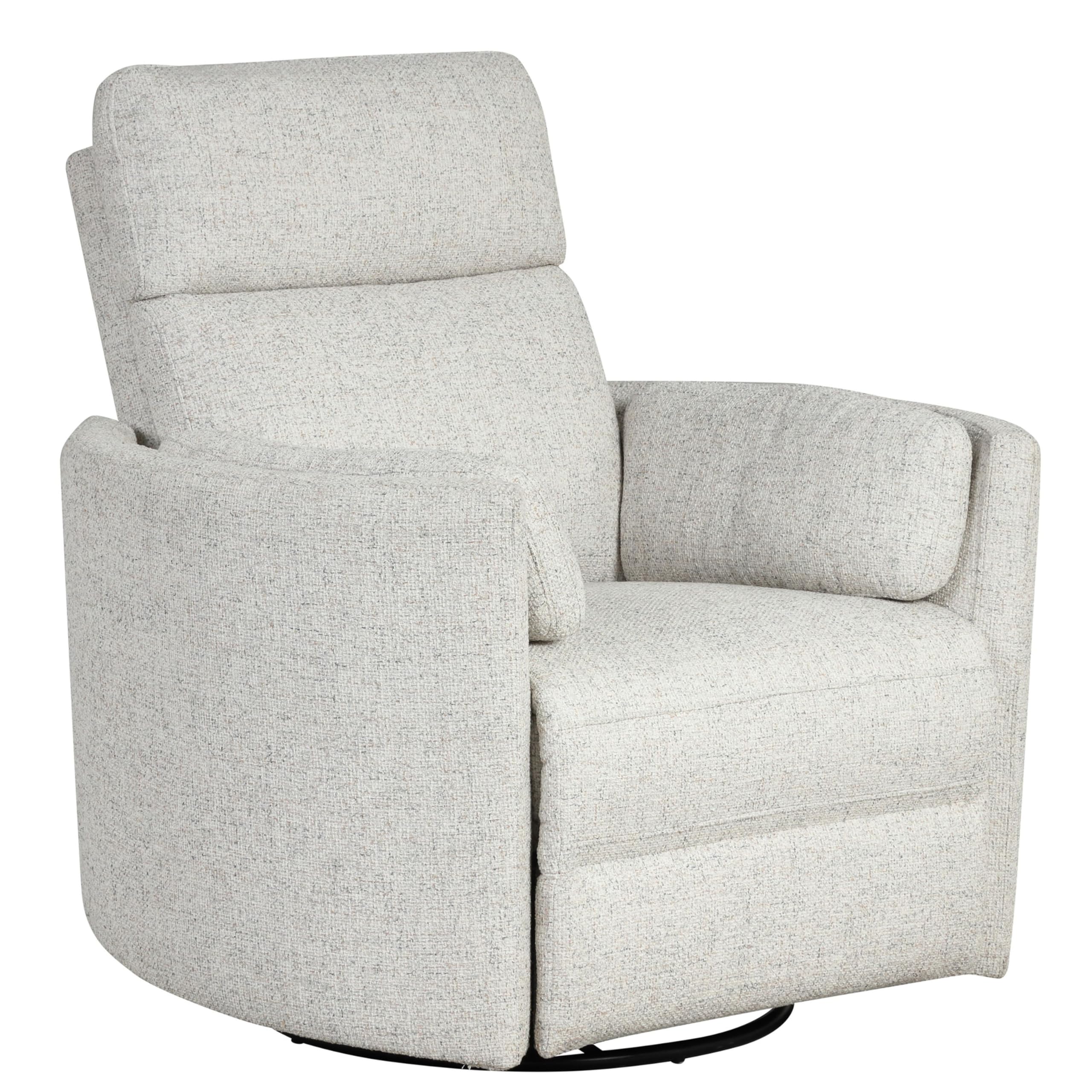 Parker Living Radius - Natural Beauty Quartz Power Swivel Glider Recliner for Adults with USB and Type-C Ports, Single Sofa Chair for Living Room