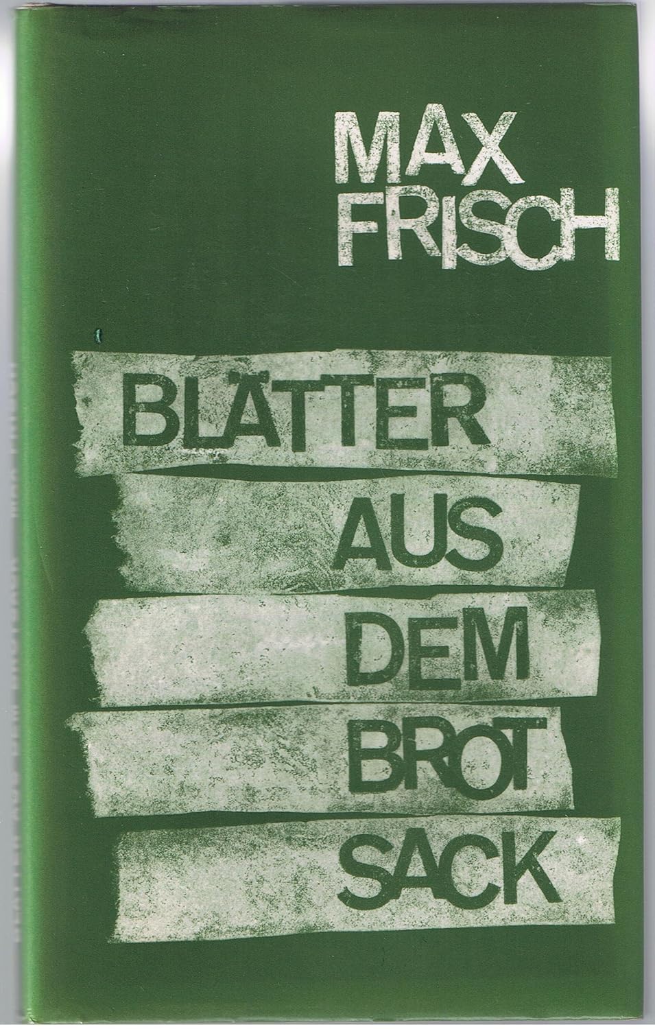 Blätter aus dem Brotsack. Max Frisch Amazon.de Bücher