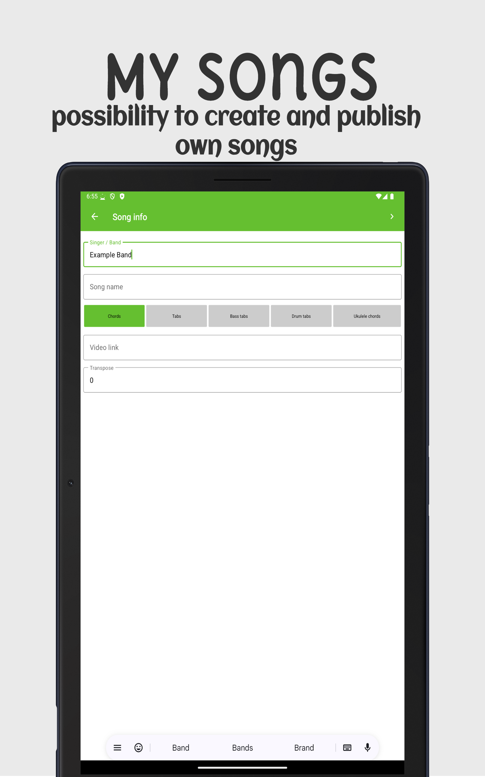 Guitar Chords and Tabs - Application sur Amazon Appstore