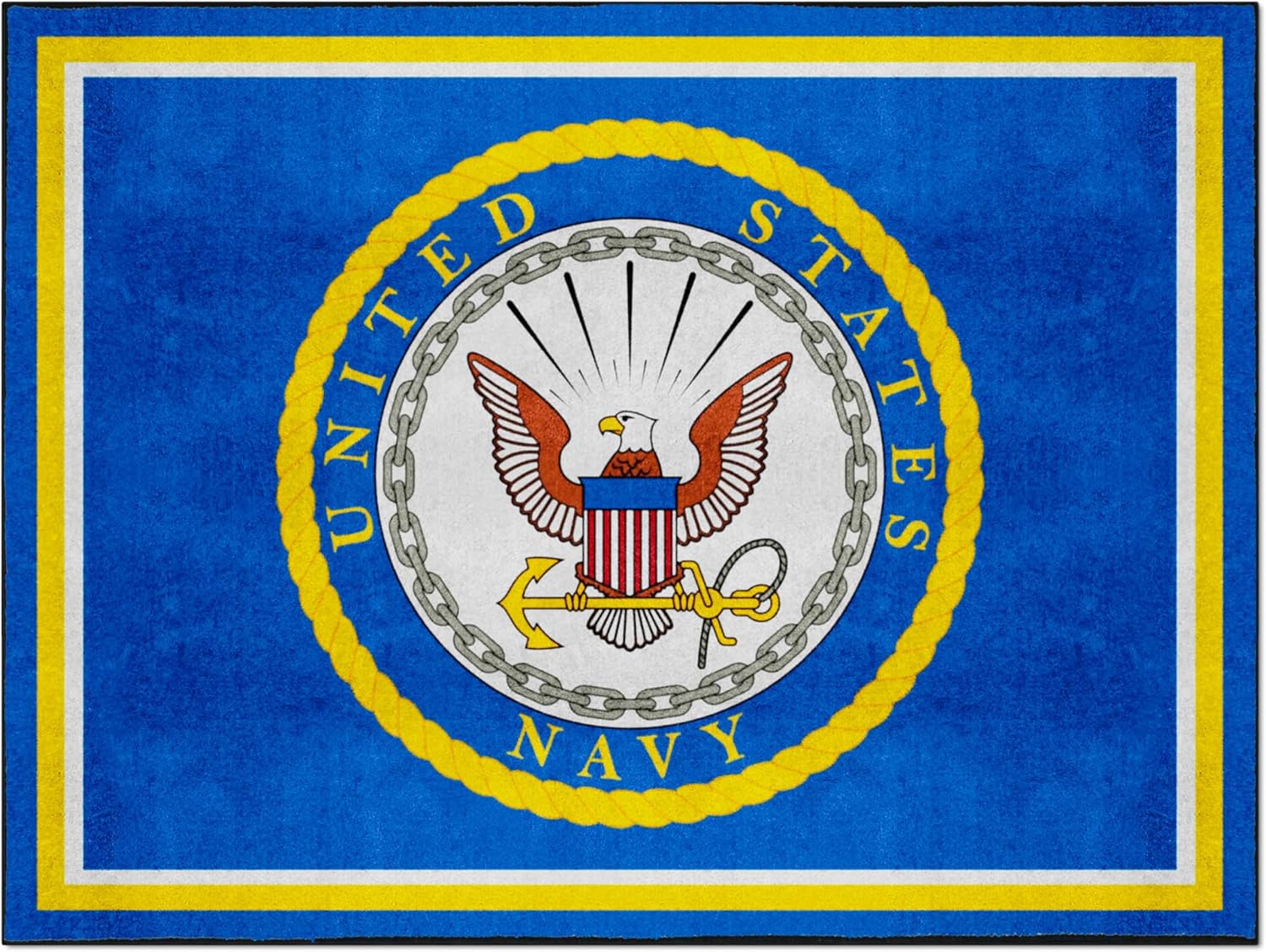 FANMATS 17441 Navy Rug