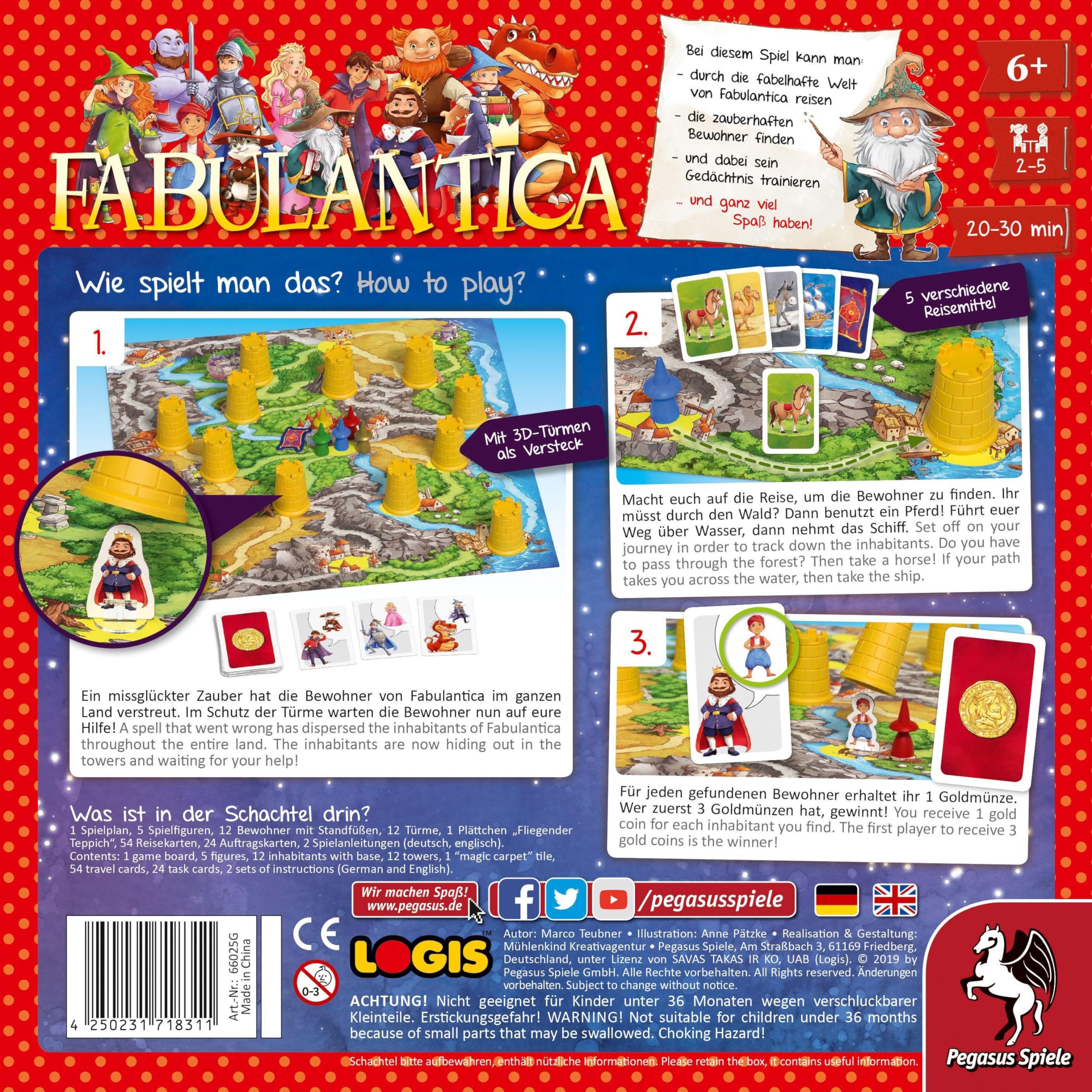 Pegasus Spiele 66025G - Fabulantica, Aucun