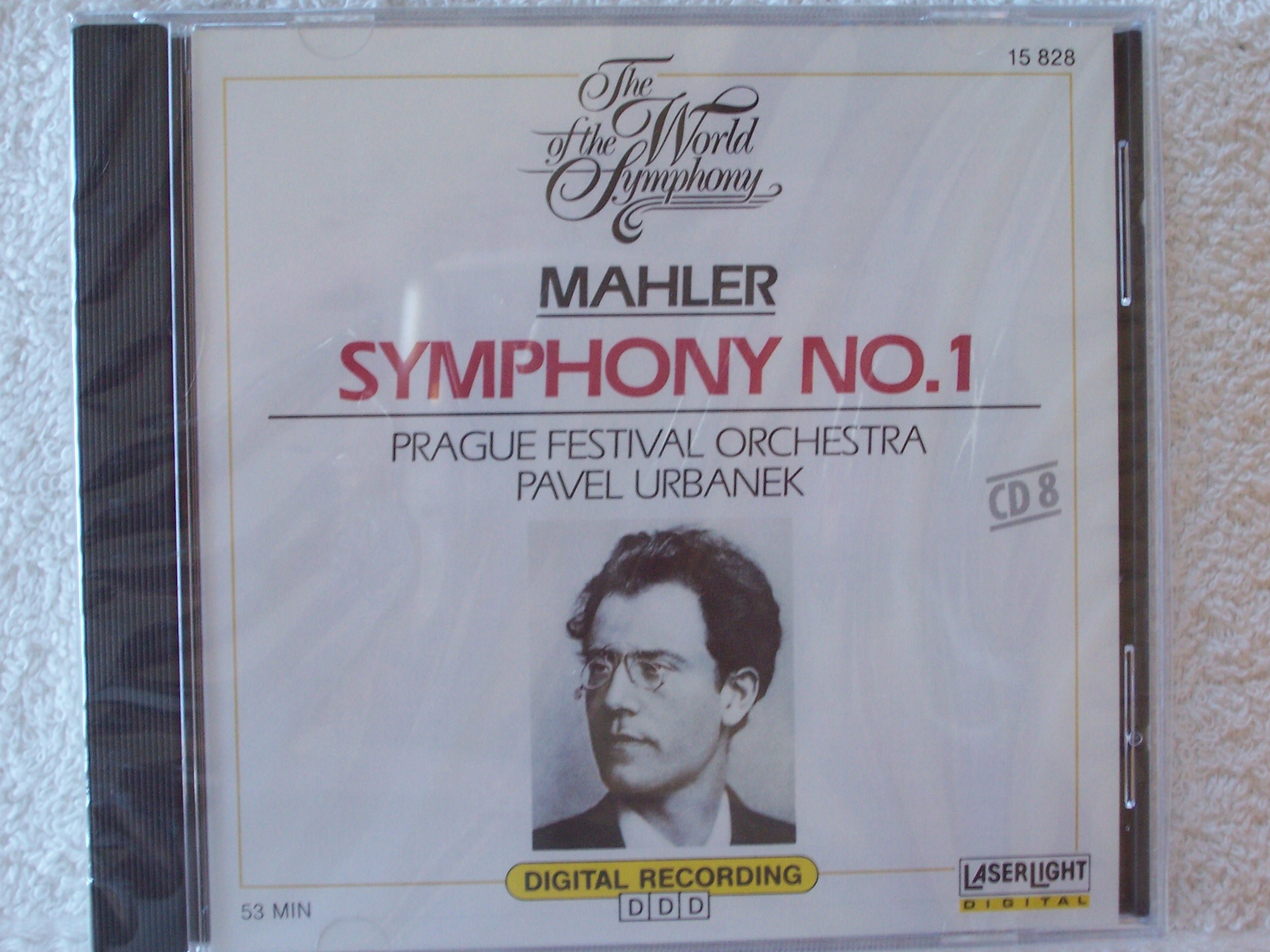 World of the Symphony 8: Symphony 1 [Audio CD] Mahler; Urbanek and Prague Festival Orchestra