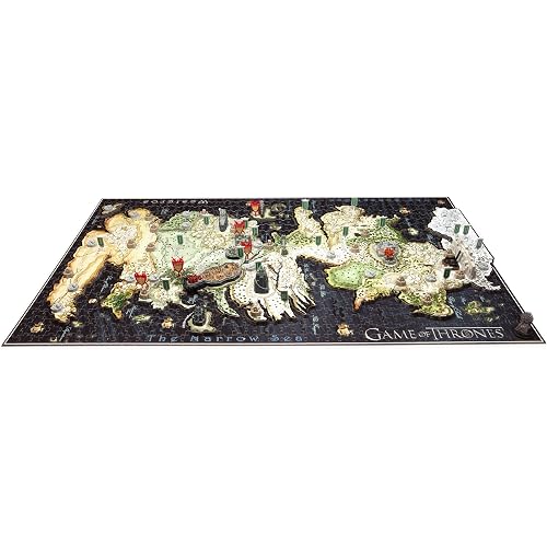 4D Cityscape Game of Thrones (GOT) 3D Mini Puzzle of Westeros (350Piece)