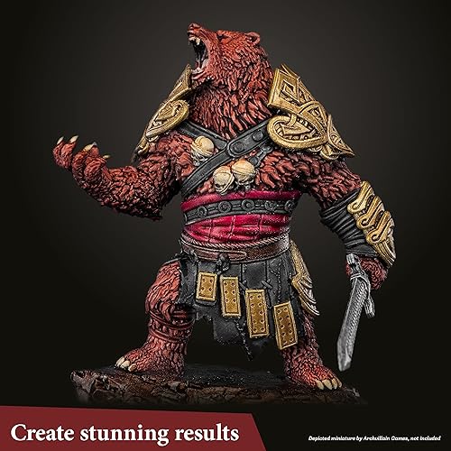 Miniatura 6 de The Army Painter, Speedpaint 2.0 - Juego de pinturas acrílicas de contraste (10 x 0.6 fl oz, incluye 1 brocha base para figuras DnD y Warhammer)