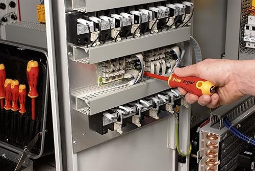 Miniatura 2 de Felo 07157 53169 Ergonic - Destornilladores ranurados y Phillips aislados, juego de 6