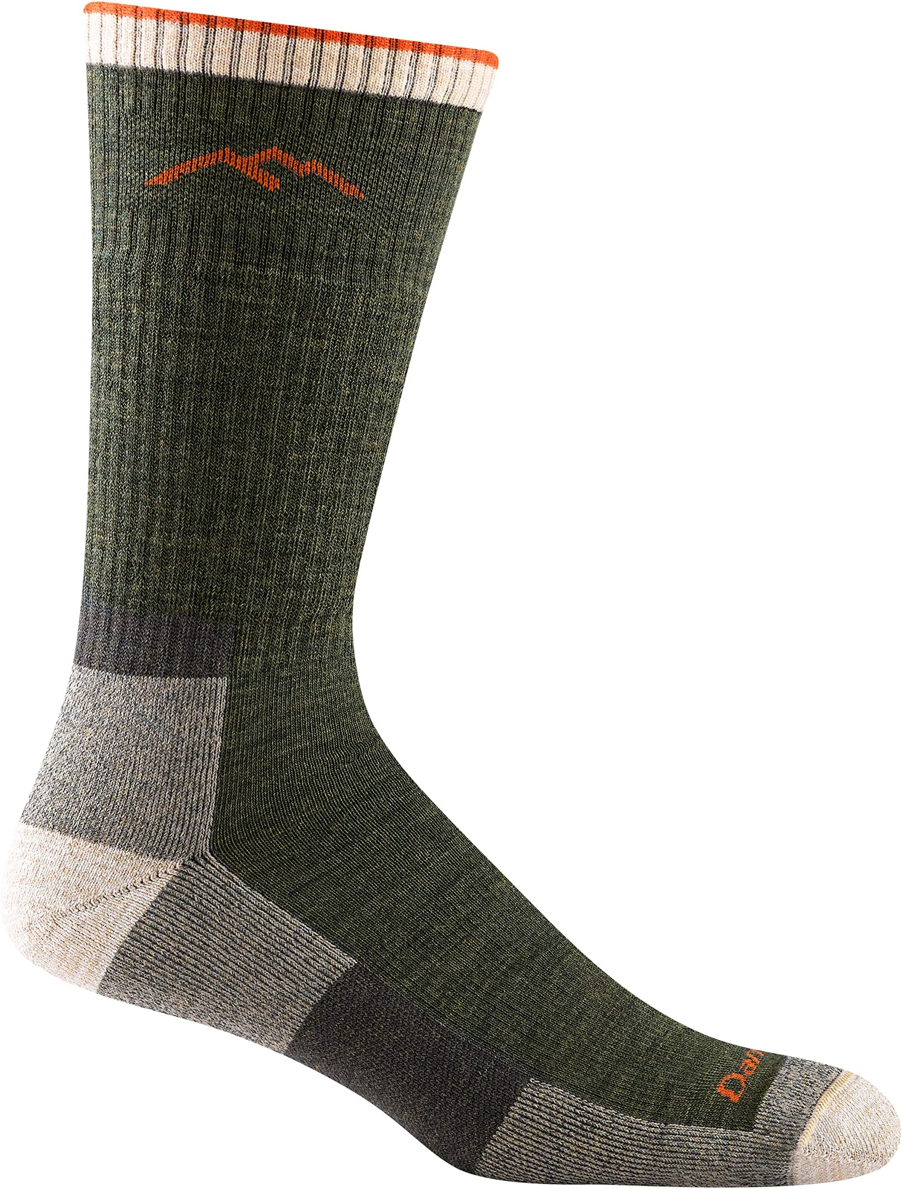 Darn Tough, Light Hiker (#1972), Merino Wool, Micro Crew, Lightweight, Men’s Cushioned Hiking Socks