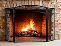 Gtongoko 3 Panel Fireplace Screen 48