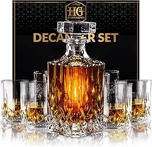 Hydro Gizmos Whiskey Decanter Set