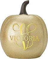 Vista 16 de Let's Make Memories - Calabaza personalizable con luz y apellido familiar e inicial para decoración otoñal de Halloween, para interiores y Crema