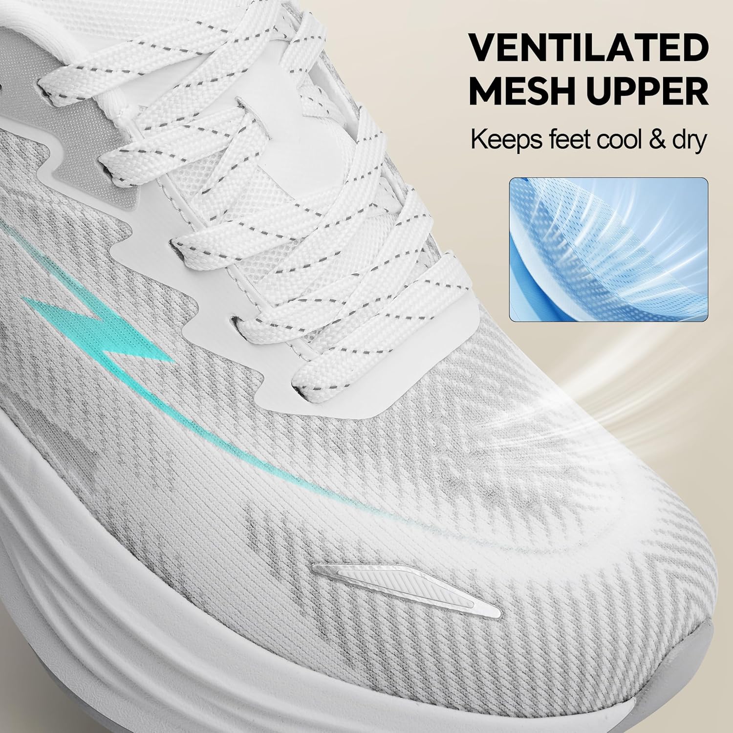 Women's Slip-On Walking Running Shoes Comfort Tennis Shoes - Cushioned Lightweight ... - Image 5