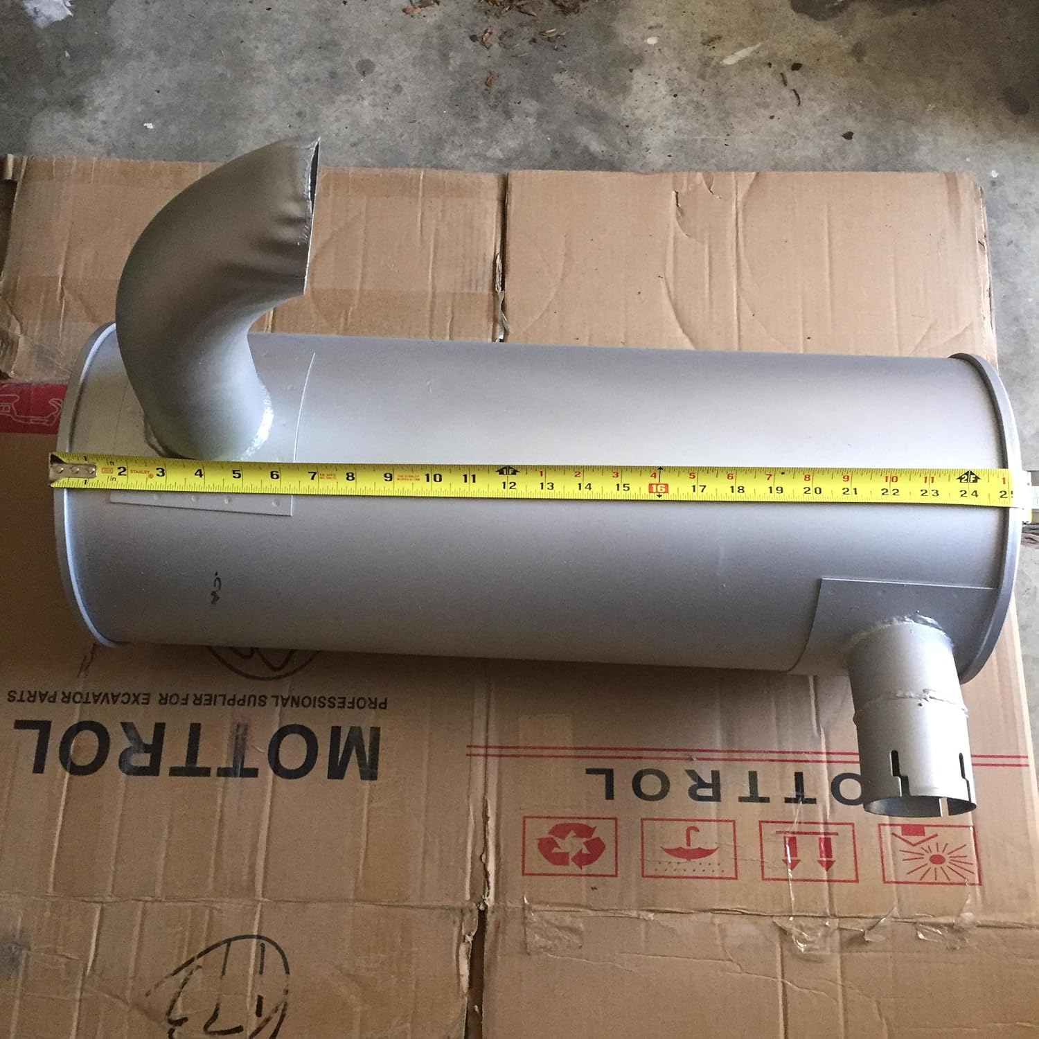 SK120-3 MUFFLER FIT FOR KOBELCO SK120 MARK III,SK150 MARK III 2427R721