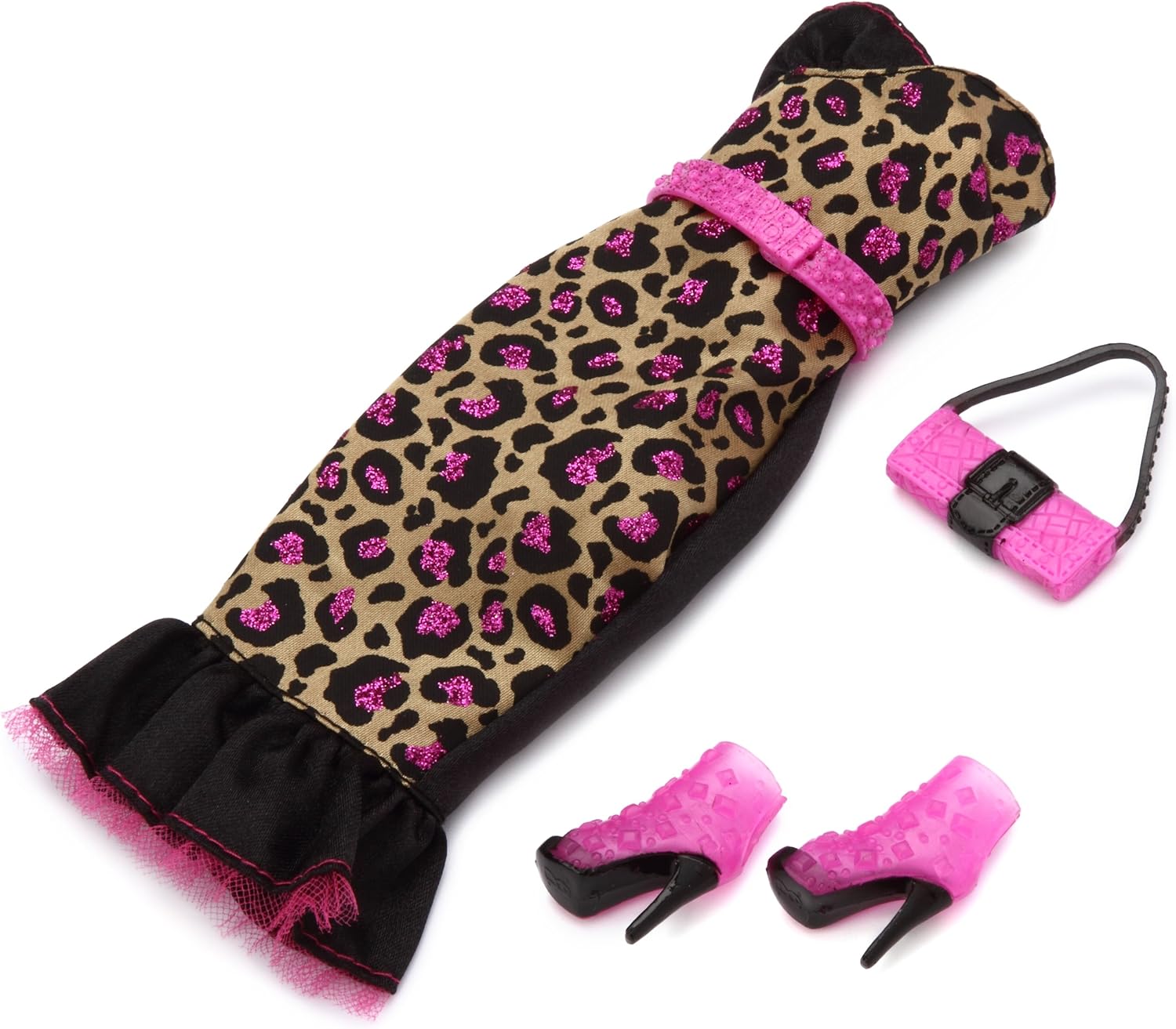 Nuovo 30 Cm 1/6 Bambola 3 Colori Stampa Leopardo Vesto Sottoveste Abbigliamento Quotidiano Accessori Vesti Per Bambola Barbie - Foto 2