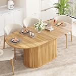 55.11"–70.86" Extendable Dining Table with Hidden Storage, Rectangular Kitchen Table for 4–6 People, Natural Wood Look Dining Room Table with Black Metal X-Base for Kitchen, Dining Room & Apartment