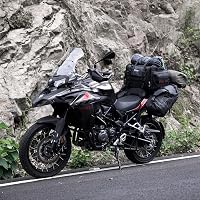 Wildken motoros hátsó táska 40-60L vízálló nyereg táska esővédővel 7