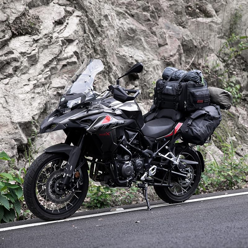 Wildken motoros hátsó táska 40-60L vízálló nyereg táska esővédővel