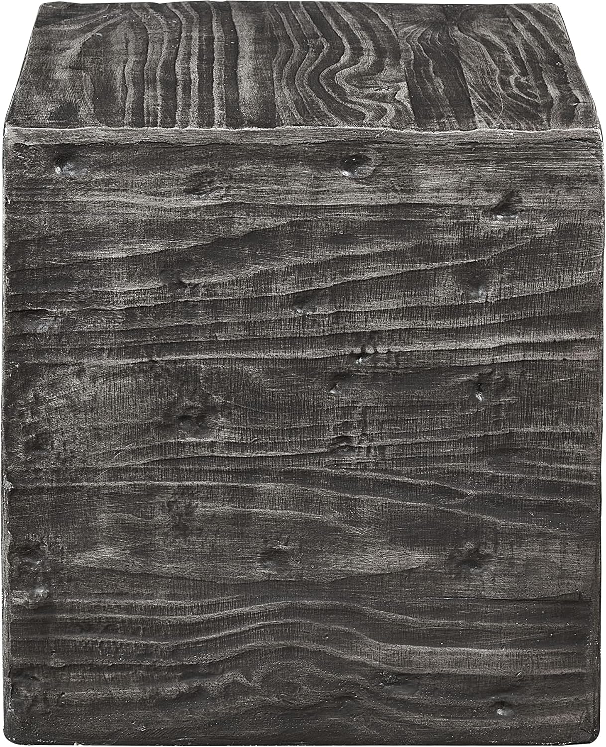 Ball & Cast Concrete Stool End Table