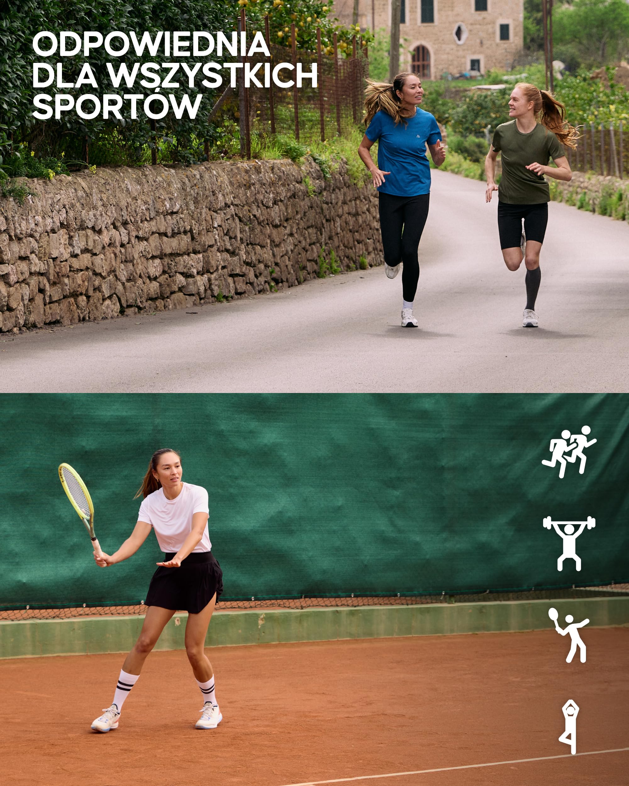 DANISH ENDURANCE Koszulka Sportowa na Siłownię, Top Treningowy i Sportowy, Lekki, Damski