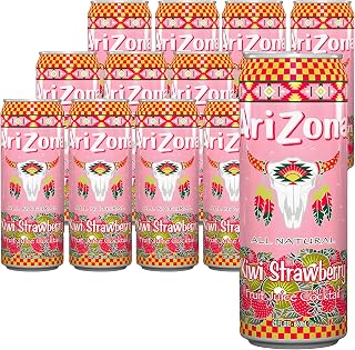 Kiwi Strawberry Fruit Juice Cocktail 22 fl oz Big Can 12 Pack