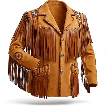Cowboy Leather Jackets for Men - Western Style Vintage Jacket