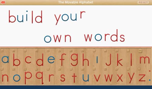 Montessori Movable Alphabet - Build Words and Phrases - A Montessori Approach to Language