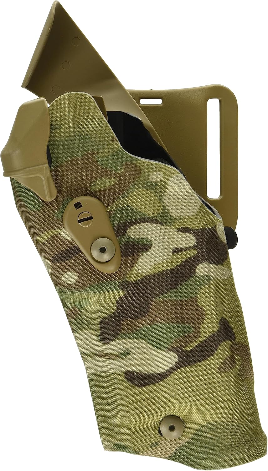 Safariland 6390RDS Level One Retention Duty Holster, Red Dot Sight Compatible, Cordura Multi-Cam, Left Hand, Fits: Glock 19/23 Surefire X300U