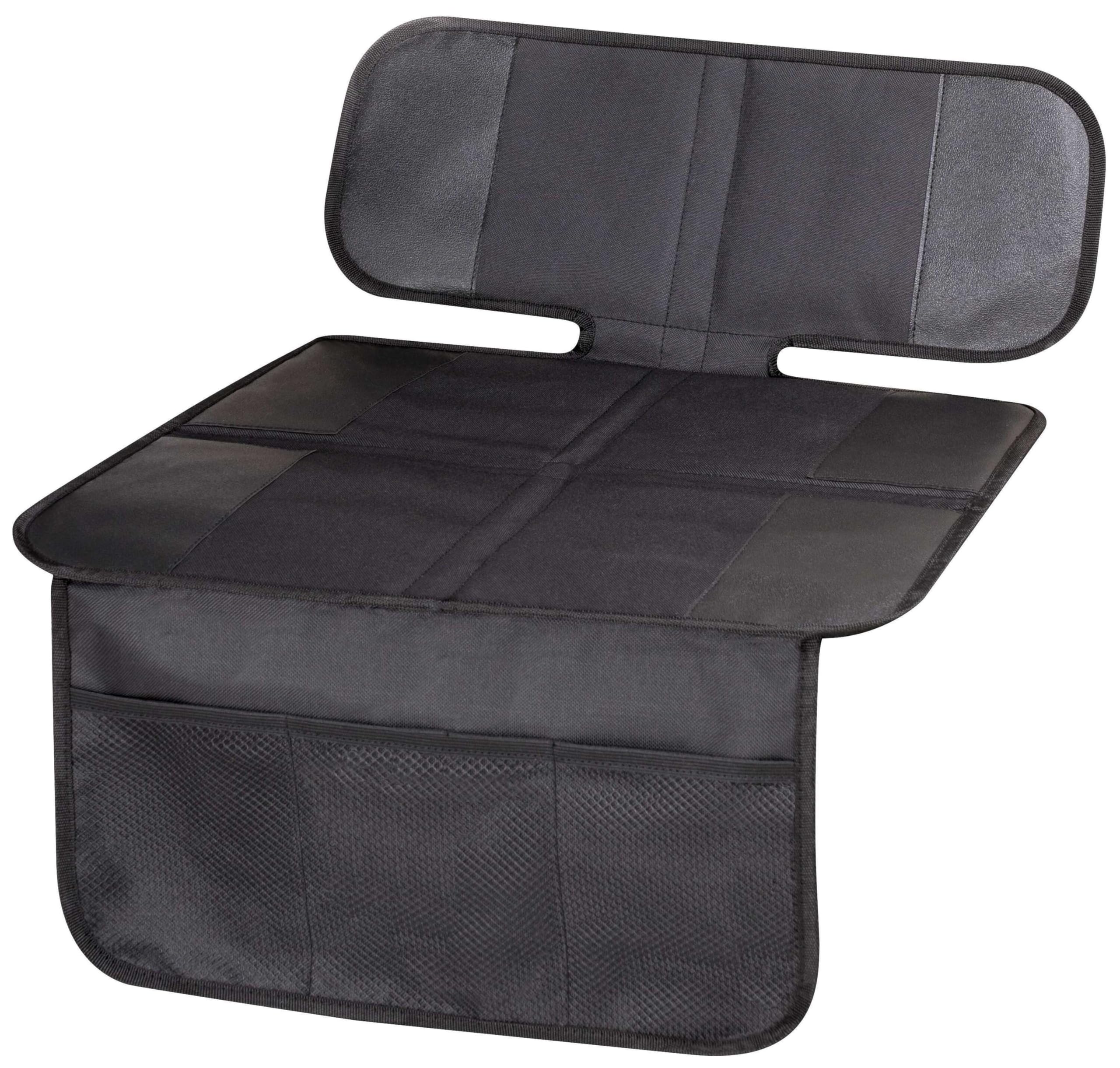 Walser Podkładka pod fotelik samochodowy klasy premium, kompatybilna z Isofix, 100% wodoodporna, antypoślizgowa nakładka na fotelik samochodowy, uniwersalny rozmiar, ochraniacz na fotelik samochodowy,