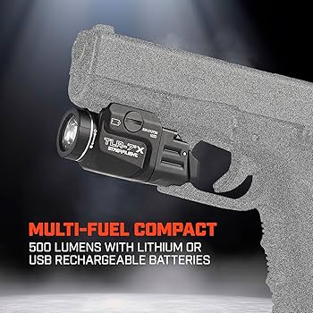 Amazon.com: Streamlight 69429 TLR-7 X 500-Lumen 5000-Candela