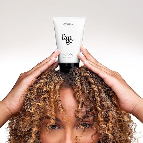Miniatura 5 de L'ANGE HAIR Crema de peinado Curl Care  La mejor crema de peinado para rizos  Crema de peinado nutritiva e hidratante  Reduce el encrespamiento