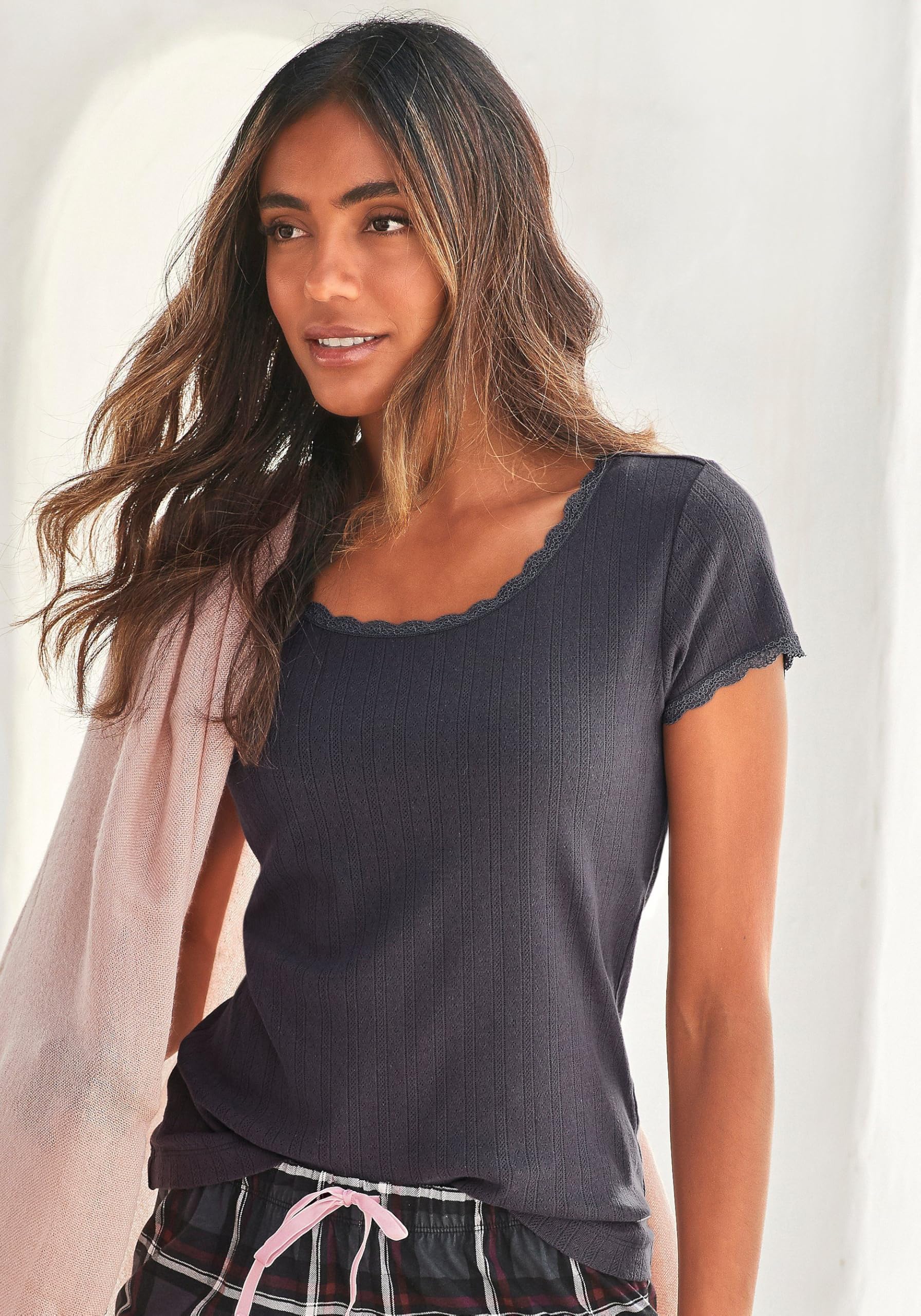 s.Oliver Damen Pyjamaoberteil