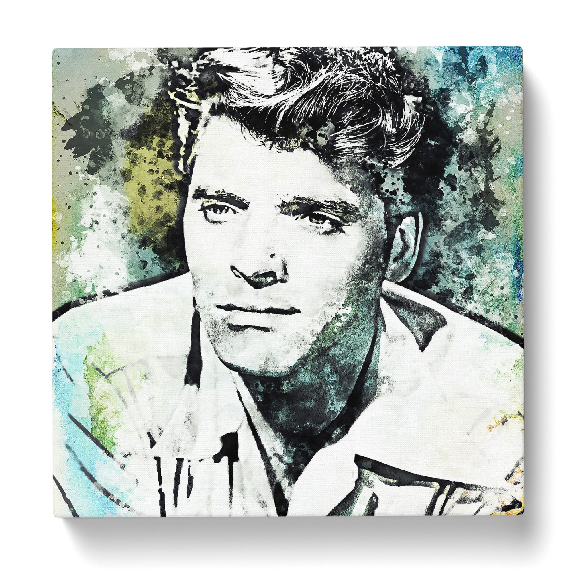 Burt Lancaster Canvas Print, Mixed, 35L x 35W cm - Image 3