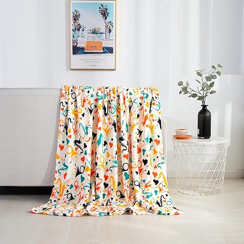 Vista 30 de Valerian Manta de Navidad de terciopelo de lujo ultra afelpada, suave, cálida, acogedora, manta de forro polar impresa para vacaciones, 50 x 60