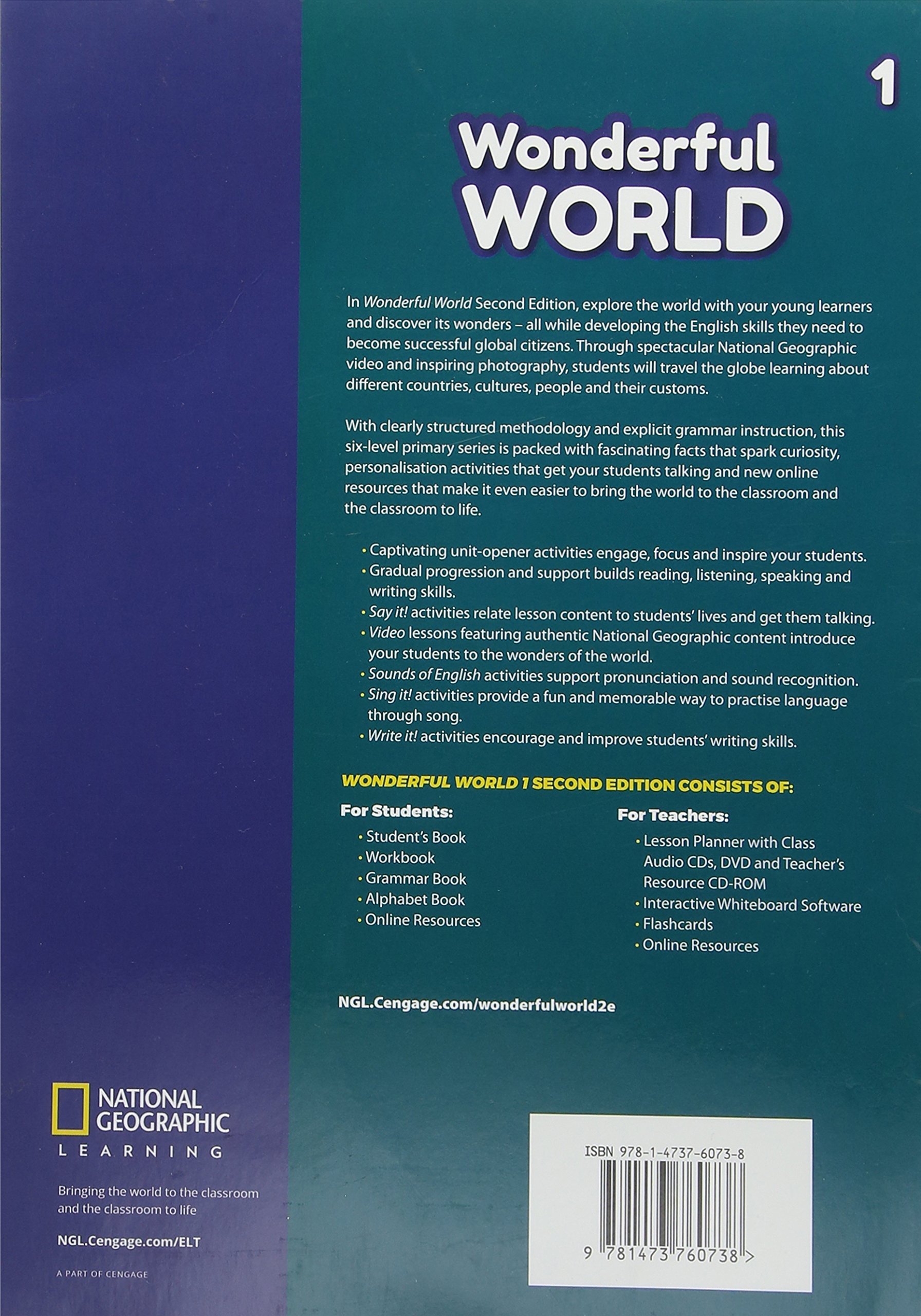 Wonderful World 1: Lesson Planner with Class Audio CD, DVD, and Teacher's Resource CDROM