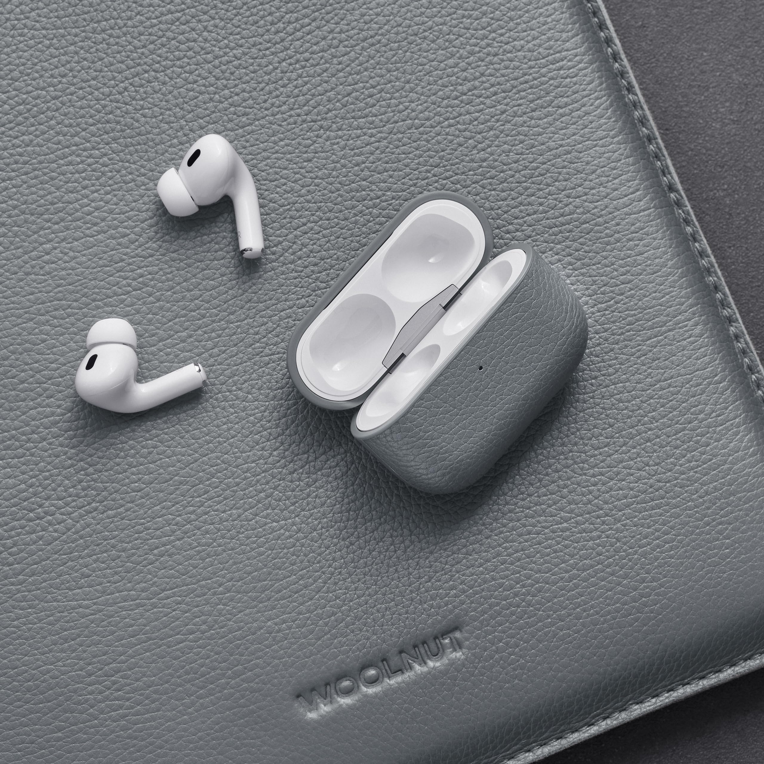 Amazon | AirPods Pro 第2世代用ウールナットレザーケースカバー