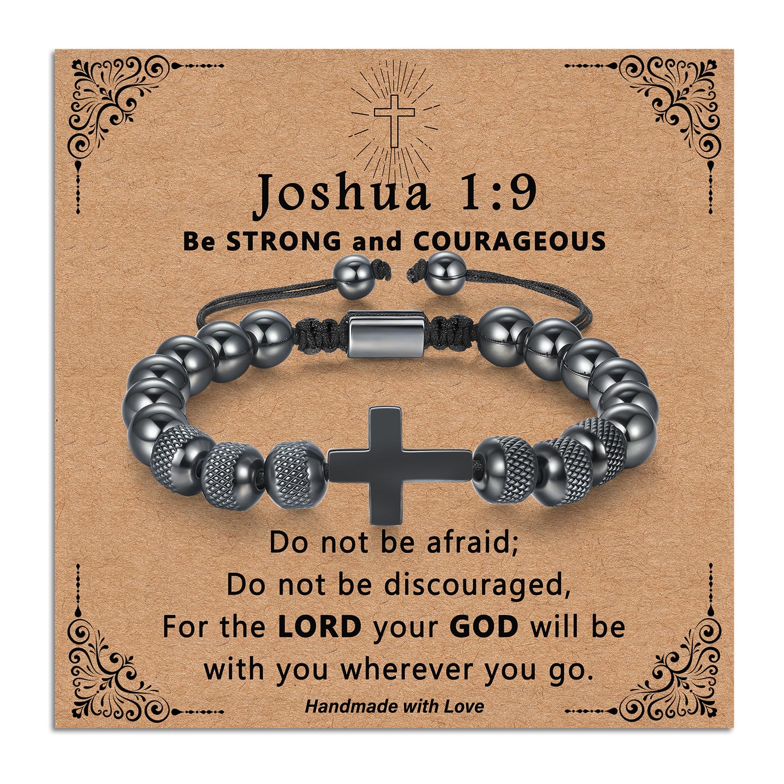 Pulseras con cruz para adolescentes: recuerdos religiosos de comunión 7