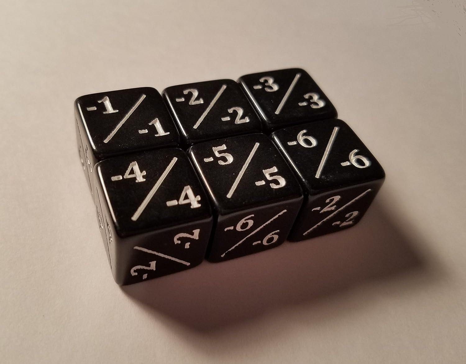 Magic Counter Set & Red Commander/EDH Spindown Life Dice Set (40-21 & 20-1)